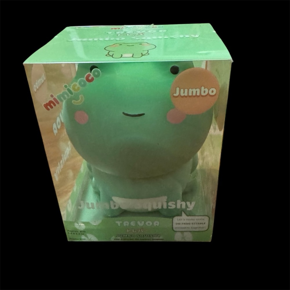 Mimicoco Trevor Jumbo Frog Squishy - Picture 4 of 4